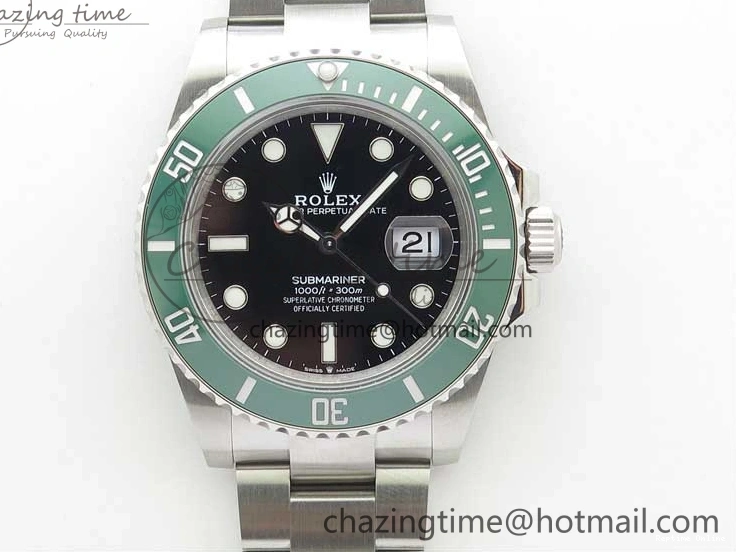 0409 Submariner 41mm 126610 LV BP Maker Black Dial on SS Bracelet A Durable 2591